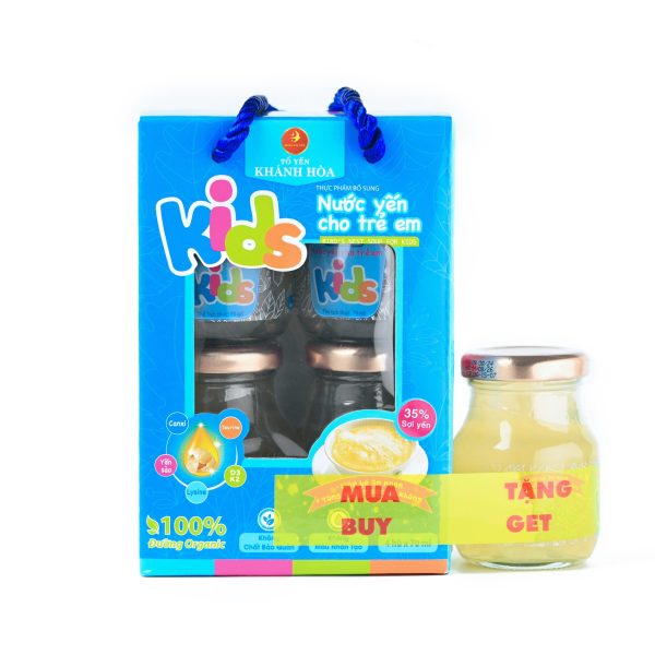 Nước yến cho trẻ em Kids (Bundle 4+1)